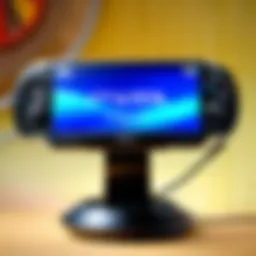 Sophisticated PS Vita Cradle Design