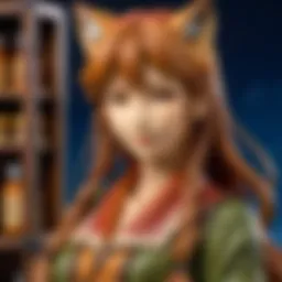 A beautifully designed box set of Spice and Wolf featuring unique artwork