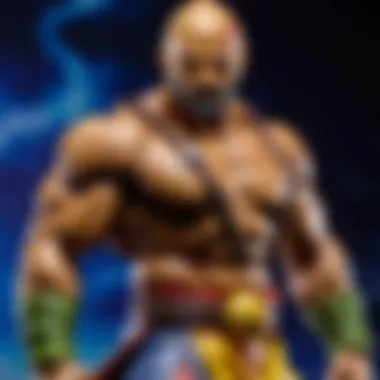 Articulation and Poseability of Sagat Sagat's articulation and poseability demonstrated