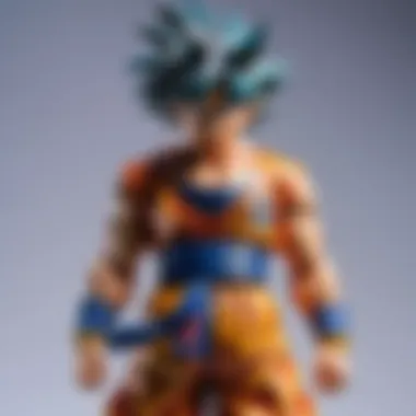 Goku's Dynamic Presence Striking DBZ Goku Action Figure