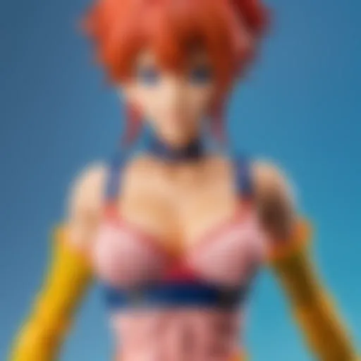 Stylish Anime Figure Display