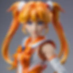 Stylish Sailor Venus Costume Detail