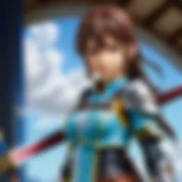 A strategic interface showcasing the HUD of Sword Art Online