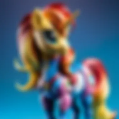 Unique Design Element of Kotobukiya's My Little Pony Figure