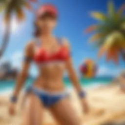 Vibrant Beach Setting in Dead or Alive Xtreme 3 Scarlet