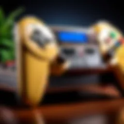 Vintage Console on Display