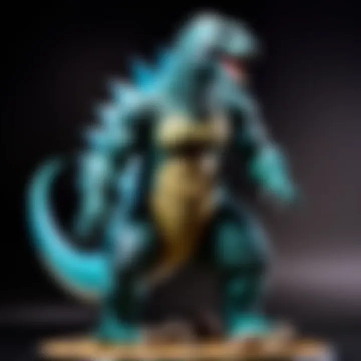 Vintage Godzilla figure showcasing classic design with nostalgic appeal