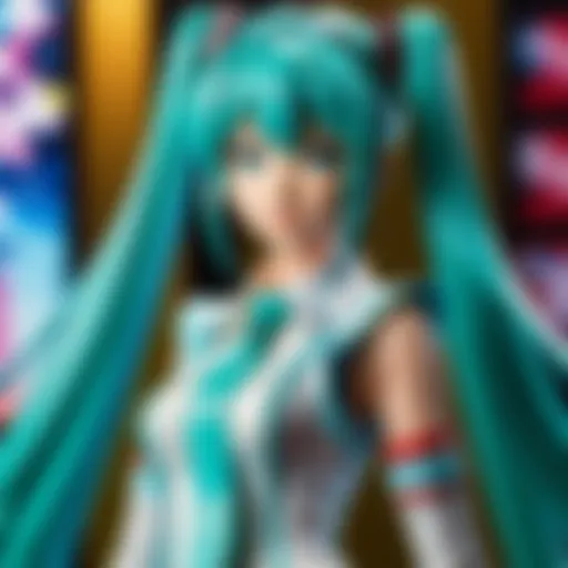 Virtual Symphony - Hatsune Miku performing on a digital stage