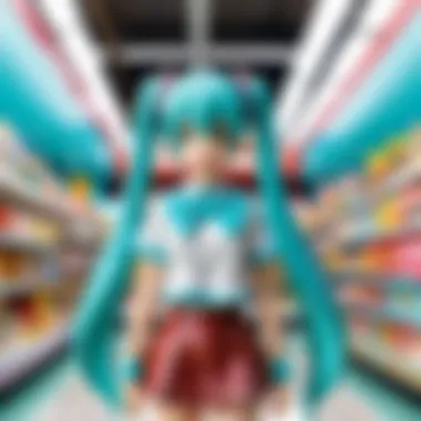 Aesthetic Symmetry in Design Convergence Visual Representation of Pop Mart and Hatsune Miku Collaboration