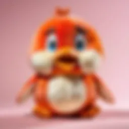 Large Waddle Dee plush in vibrant colors