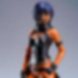 Enigmatic Yoruichi Cosplay Pose
